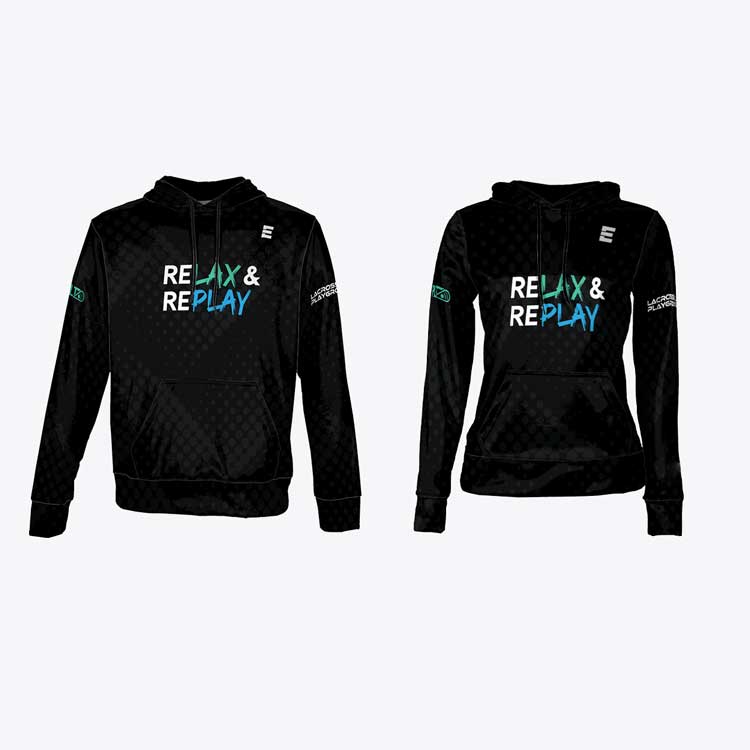 ReLax and RePlay Hooded Sweatshirt