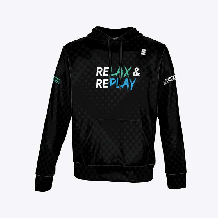 ReLax and RePlay Hooded Sweatshirt