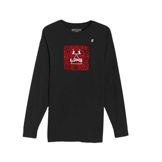 LPG 6 Rings - Unisex Long Sleeve Tee Black