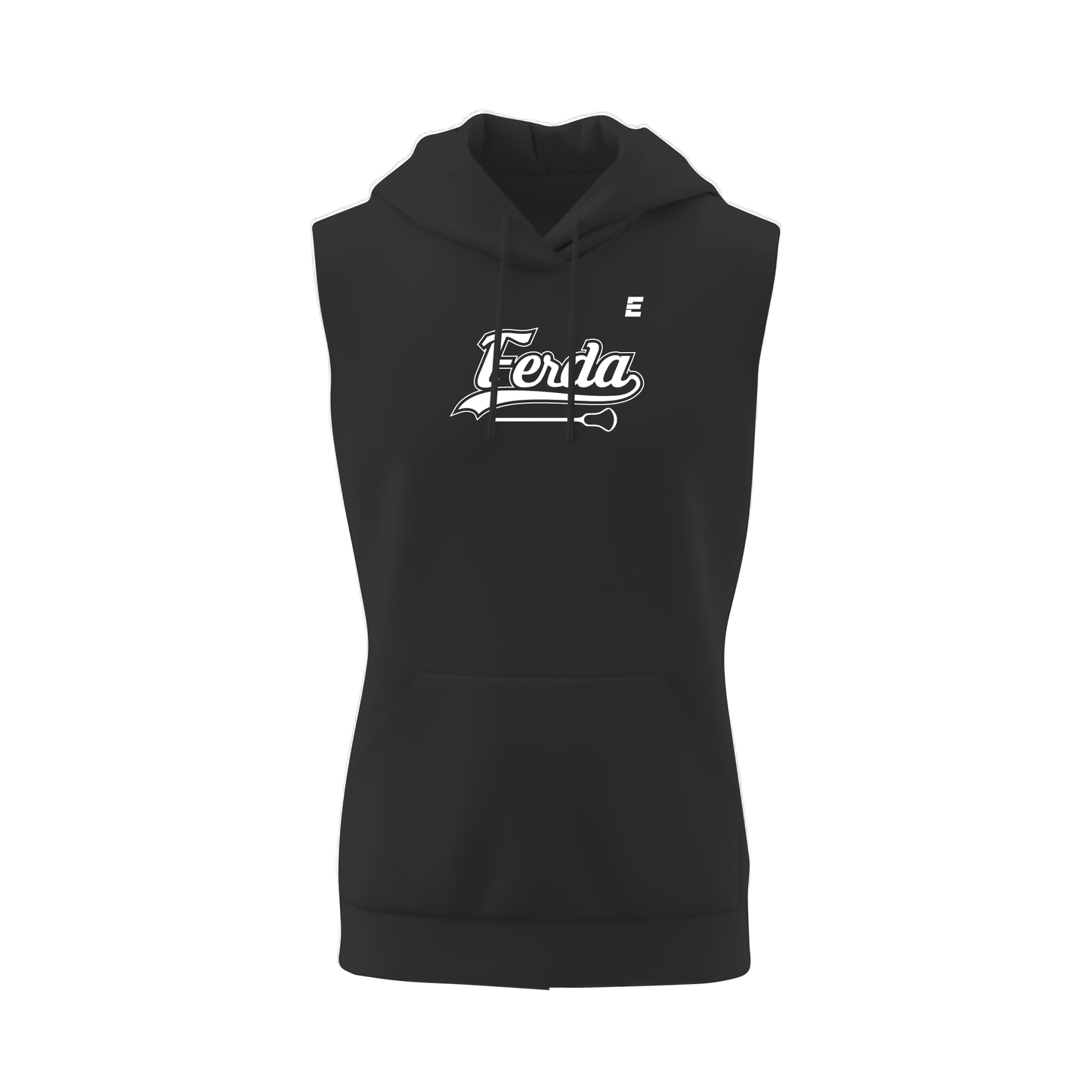 Ferda - Unisex Performance No Sleeve Hooded Sweatshirt