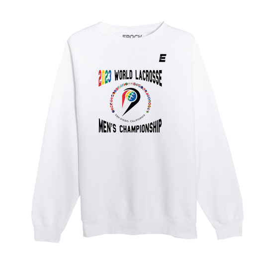 World Lacrosse Championship All Nation Crewneck - White