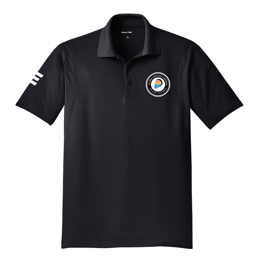 World Lacrosse Polo - Black